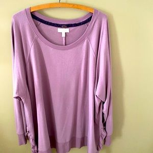 Purple Sweatshirt, size 3x